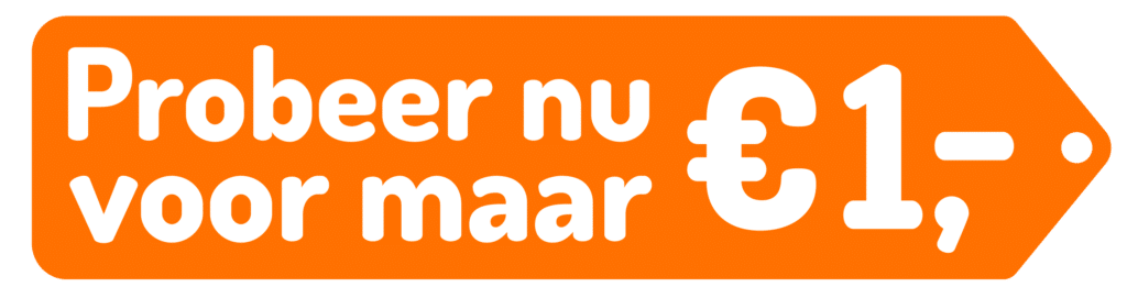 Cleanprofs sticker - Probeer nu voor maar €1,-